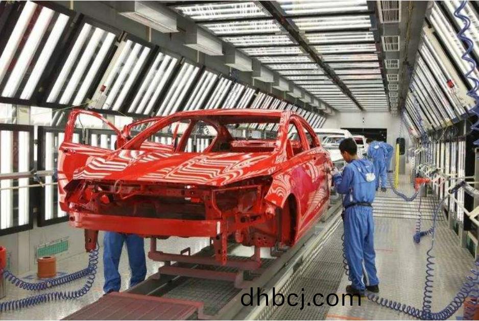汽車烤漆車間應用